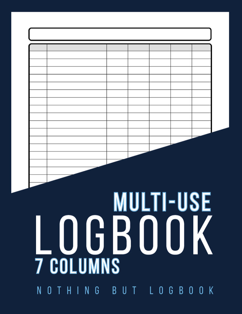 7-Column Multi-Use Logbook