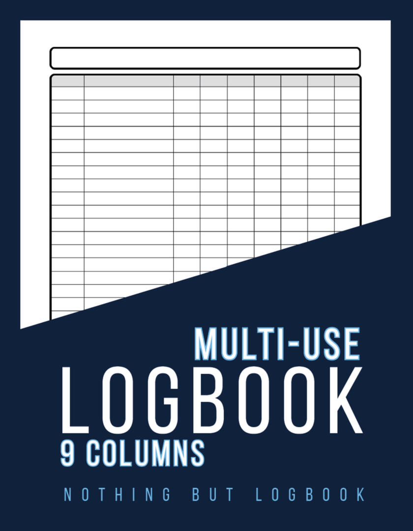 9-Column Multi-Use Logbook
